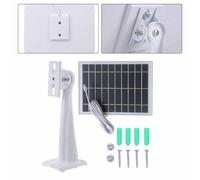 Panel de carga solar de 5 V 8 W para teléfono móvil y cámara de seguridad al aire libre, kit solar monocristalino impermeable con cable de 3 m, fuente de alimentación portátil para jardín, calle y