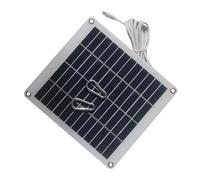 Panel de carga solar para cámara - Módulo solar tipo C de 7.59x6.81 pulgadas 50W 12V, diseño robusto e impermeable, adquisición eficiente de energía, ligero y adecuado para viajes | A