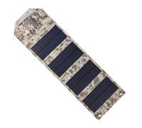 Panel de carga solar plegable ligero de 10 W, 12 W, 14 W, diseño de camuflaje, compatible con dispositivos electrónicos, smartphones, cargadores solares portátiles, diseño plegable