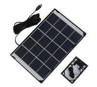Panel de Carga Solar Portátil - Soporte plegable ajustable de 30 W 5 V, Banco de energía ligero | Cargador de unidad exterior para teléfonos Ventilador de linterna Camping Tienda de senderismo Viaje