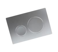 Panel de cisterna oculto con doble botón pulsador, sistemas de descarga de bajo ruido, diseño compacto, panel de cubierta para uso doméstico, placa ABS insisible