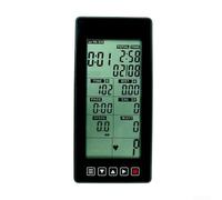 Panel de computadora para bicicleta estática para bicicleta de aire acondicionado, cinta de correr no motorizada, pantalla LCD, métrica, fácil de instalar, larga duración