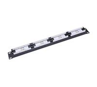 Panel de conexi?n RJ45 UTP de 24 puertos, cable de rack, soporte de pared, conector, herramienta, adaptador de red LAN Ethernet CAT6