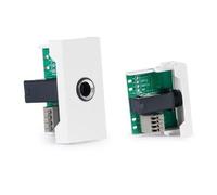 Conector Jack 6.3mm F.St. para Conexión Panel 1/2 - FONESTAR