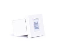 Toma Cargador USB 5V 2x para 1 Panel de Conexión - FONESTAR