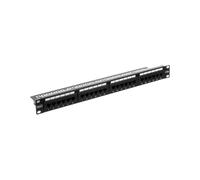 Panel de conexión completo 19 pulgadas 24x RJ45 U/UTP DN-91524U