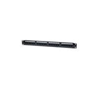 Panel de conexión PatchPanel 1U Rack 19 UTP 24x RJ45 Cat5e 513555