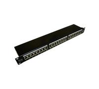 Panel de conexión STP Cat.5e 24 puertos LSA 1U PK006