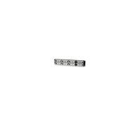 Panel de conexión UTP Cat6 48 puertos RJ45, 2U, negro 560283