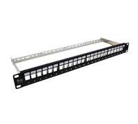 Alan - A de LAN Patch Panel 24 Puertos con Vaciado Soporte pk020 (pk020)