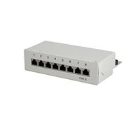 Panel De Conexiones Logilink 8 Puertos Cat6 Rj45 Desktop Vollgeschirmt