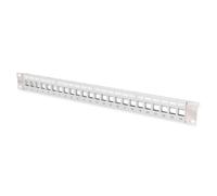 Panel de conexiones modular Digitus 1U 24 puertos Cat5e/Cat6/Cat6a gris