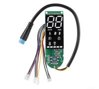 Panel de control con placa de protección para scooter eléctrico M3651S Pro2, repuesto compatible para piezas funcionales de scooter (individual)