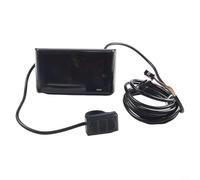 Panel de control de bicicleta eléctrica de 2472 V con LCD, batería en tiempo real y monitoreo de velocidad, no requiere protocolo 2 para el funcionamiento (SM)