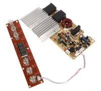 Panel de control de calefacción por inducción de 3500 W para placa base de inducción, placa modificada con entrada de 220 V, 6 botones y 8 indicadores LED