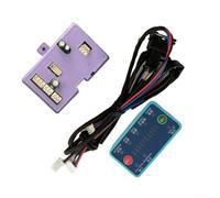 Panel de control de calentador diésel de aire de 12 V y 24 V, placa base con interruptor remoto para calentador de estacionamiento, arnés de cableado incluido