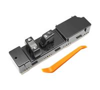 Panel de control de elevación de ventanas de 12 V, OE 19115820 Conjunto de botones de puerta negros para mantenimiento eléctrico de cabina, reparación de ventanas y revisión de piezas, unidad única