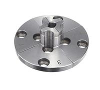 Panel de control de torno de madera Mandril de torneado de madera reversible de 3,5 pulgadas Rosca de 1 pulgada X 8TPI Accesorios de mandril de torno de madera Mandíbulas Herramienta de torneado de to