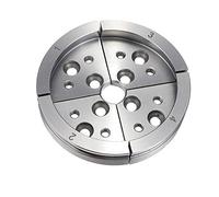 Panel de control de torno de madera Mandril de torneado de madera reversible de 3,5 pulgadas Rosca de 1 pulgada X 8TPI Accesorios de mandril de torno de madera Mandíbulas Herramienta de torneado de to
