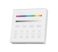 Panel De Controlador Dimmer Tocar Inalámbrico para Tira LED RGB+W V-tac VT-243