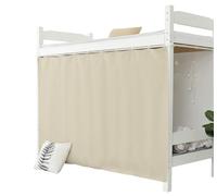 Panel de cortina opaca, toldo grueso y transpirable para litera individual, ideal para privacidad y bloqueo de luz en el dormitorio