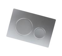Panel de cubierta de cisterna de inodoro de tipo simple, ligero, eficiente, doble mecanismo de descarga de agua, panel de eficiencia de agua para el hogar, placa de cisterna insisible ABS