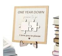 Panel de de Amor para él, Tablero de de Madera,Panel de Escritorio Decorativo - Panel de con Nombre, decoración de Mesa, Tablero de de Piezas, Panel