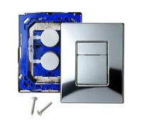 Panel de descarga de inodoro contemporáneo con diseños de textura fina, placa de cubierta de tanques de agua ABS para sistemas GD2, compatible con 38732 38966, accesorios de inodoro contemporáneos