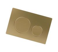 Panel de descarga de inodoro de ABS montado en la pared, funcionamiento silencioso, construcción fuerte, baño contemporáneo para uso doméstico, doble botón