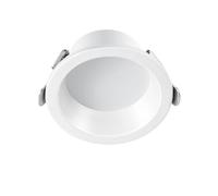 Panel de disco Downlight 5W/7W/10W LED blanco empotrado Iluminación Lámpara deflectora, 3000K/4000K/6000K seleccionables Downlights for dormitorio(Neutral light,10W)