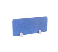 Panel de división de escritorio absorbente de sonido con 2 clips, divisor acústico extraíble para el hogar, oficina, recepción, escudo de privacidad, separador de escritorio de pie