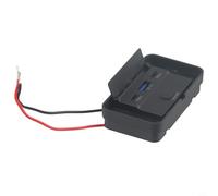 Panel de enchufe USB para cargador de coche con doble PD 3.0 y USB 3.0, carga rápida de 30 W para vehículos de 12 V y 24 V, carcasa de aleación de aluminio con luz LED