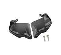 Panel de extensión de guardamanos de carretera para motocicletas, conjunto de deflector de par con perfil frontal ajustado, ayuda a reducir la exposición flujo de aire de las manos Panel de ahumado