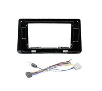 Panel De Fascia De 9/10.1 Pulgadas para Nissan para Kicks para Micra para Versa para Almera 2014-2019 Marco de Radio(Cable de Marco de 10 Pulgadas)