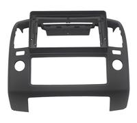 Panel de fascia de marco de tablero de 9 pulgadas para radio estéreo de coche, compatible con Nissan para NAVARA 2006 2012, plástico ABS para resistencia al desgaste y fácil reemplazo