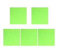 Panel De Fieltro Aislante Acústico Para Sala De Música 5 Unidades Color Verde Fácil De Pegar.