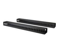 Panel de Gestión de Cables StarTech.com 0U 1,8m para Rack 40U