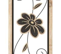 PANEL DE HIERRO Y MADERA KOMAN -A-