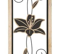 PANEL DE HIERRO Y MADERA KOMAN -B-