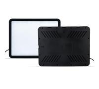 Panel de iluminación portátil regulable para fotografía, 10 niveles de brillo, 3 modos de color para estudio, hogar, uso al aire libre, luz de fotografía para creadores de contenido