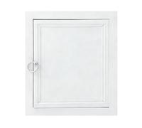 Panel de inspección de metal con manija de anillo, cubierta de caja de fusibles, pared y techo, trampilla de servicio resistente para plomería, electricidad, puerta de acceso a HVAC(30x36in/76x92cm)