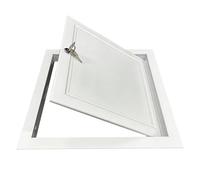 Panel de inspección de techo, Puerta de acceso de plomería grande con cerradura, Escotilla de pared empotrada Cubierta de caja de fusibles para servicio de electricidad de agua y gas(22x28in/56x71cm)