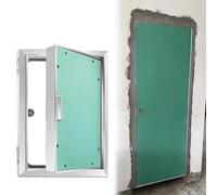 Panel de inspección invisible para puerta de acceso al ático, panel de yeso con interruptor de botón de 600 x 800 mm para un fácil acceso en áticos, hoteles y sótanos