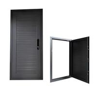 Panel de inspección resistente al fuego, trampilla acceso aluminio, puerta metal paneles de yeso, placa de cubierta de montaje empotrado manija cubierta orificio pared sistema HVAC(36x36in/92x92cm)