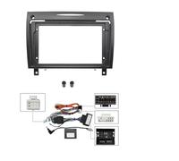 Panel De Instalación De Radio para Benz SLK R171 2006-2010, Adaptador De Panel De 9 Pulgadas (22,86 Cm), Marco De Coche Marco Radio de Coche(1)