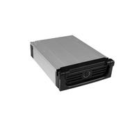 Panel de instalación ICY BOX IB-138SK-B Negro Aluminio Plástico Hot-swap