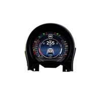 Panel de instrumentos digital compatible con Fiat 500 2007-2024, velocímetro, pantalla HD de 7 pulgadas (1920 x 720), Plug & Play, iOS CarPlay y Android Auto.(Nero)