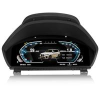 Panel de instrumentos digital con pantalla LCD HD de 12,3" para BMW Serie 3 F30/F31/F34 y Serie 4 F32/F33/F36: indicador digital 1920x720, 5-UI, Plug & Play, control en el volante Temperatura Aceite