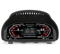 Panel de instrumentos digital con pantalla LCD HD de 12,3" para BMW Serie 5/6/7 F10 F01 F06 X3 X4 X5 X6, 5-UI, Plug & Play, control en el volante, Temperatura Aceite, Presión de los neumáticos