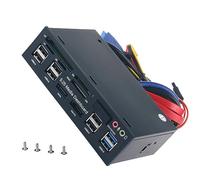 Panel de instrumentos multifuncional para PC, panel frontal de audio, 5.25 pulgadas nternal Card Reader PC Dashboard